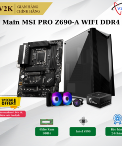Mainboard MSI PRO Z690-A WIFI DDR4 – Socket 1700 – Hỗ trợ Intel Gen 12/13/14
