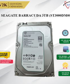 Seagate Barracuda 3TB – HDD Desktop 3.5″ SATA III – 7200 RPM – 64 MB Cache
