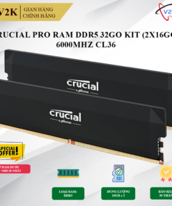 RAM Crucial Pro Overclocking DDR5 32GB (2×16GB) 6000 MT/s CL36