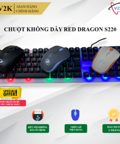 Chuột Không Dây Redragon S220 – Nhỏ Gọn, Đa Năng, Kết Nối Ổn Định