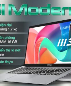 MSI Modern 15 F13 – Core i7 Gen 13, RAM 16GB Siêu Mượt, SSD 512GB – Laptop Mỏng Nhẹ Đỉnh Cao 2026
